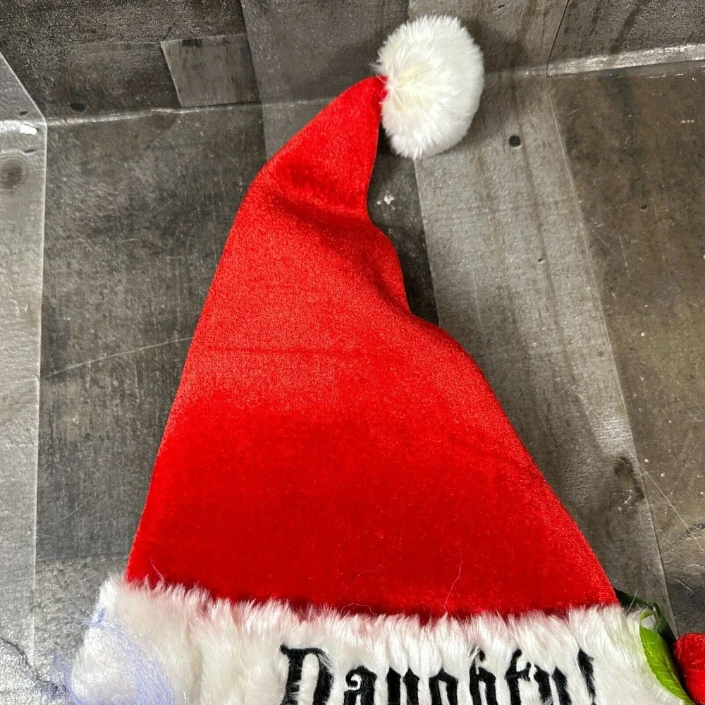 Despicable Me Evil Minion Mayhem Universal Purple Park Santa Hat Christmas‎ 2015